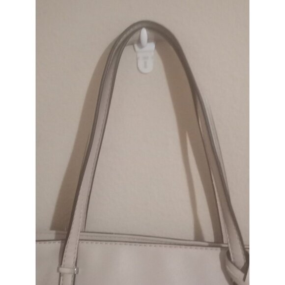 Women's GUESS Los Angeles Shoulder Bag Logo Side Tan Pink Rare Find! - Picture 6 of 13